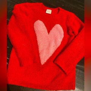Girls Hanna Andersson Valentine Sweater